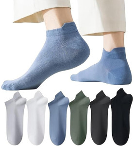 ZYNEX WEAR Men & Women Solid Ankle Length, Low Cut