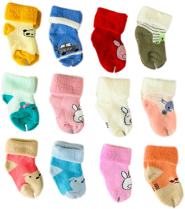 Freshfoot Baby Boys & Baby Girls Animal Print Ankle Length
