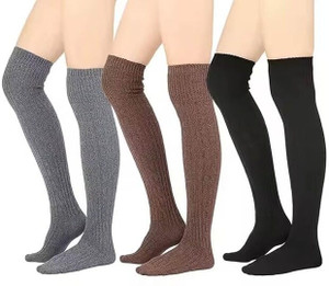 SCHMETTERLING Women Solid Knee High