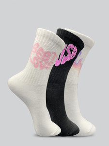 TRAZO Women Self Design Calf Length