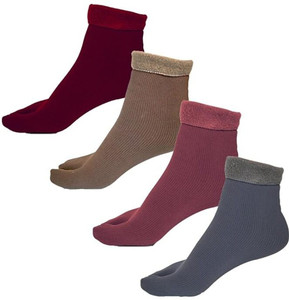 soxsense Women Striped Ankle Length