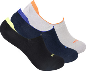 one8 Men Solid Peds/Footie/No-Show