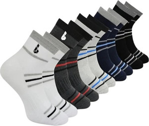 Bahuzo Men & Women Striped Ankle Length, Low Cut