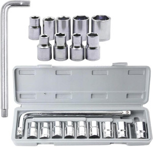 ValueShop 10 Pieces Hand Tools Wrench Set Spanner Set Tool Kit Socket Set