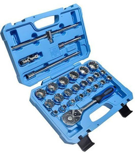 TAPARIA 22 Piece CRV Socket Set with 5 Accessories - Image 1