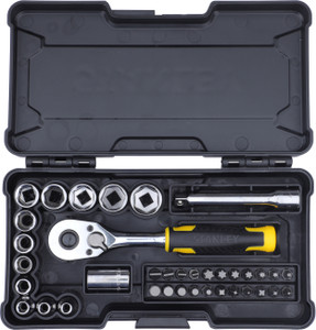 STANLEY STMT82672-0-12 1/4 inch Sq Dr Compact Socket Set