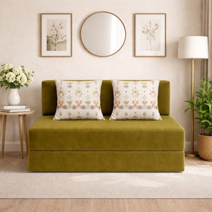 Flipkart Perfect Homes 2 Seater Sofa bed total comfort 2 Seater Double Foam Pull Out Sofa Cum Bed