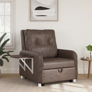 RECLINEX INDIA 1 Seater Single Solid Wood Pull Out Sofa Cum Bed