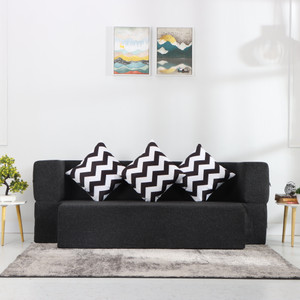 Solis Primus 3 Seater Double Foam Fold Out Sofa Cum Bed - Image 6