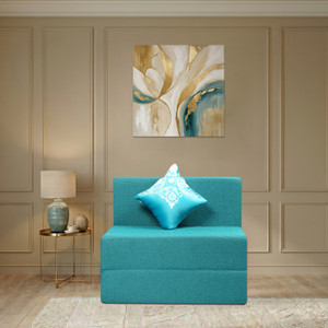 Comfort Mantra 6*3 Jute Fabric Sofa Cum Bed - Image 6