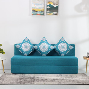 Solis Primus-comfort for all 3 Seater Double Foam Fold Out Sofa Cum Bed