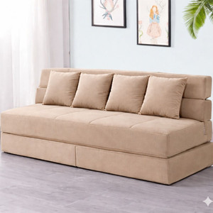 Flipkart Perfect Homes Nsiya 4 Seater Double Foam Pull Out Sofa Cum Bed