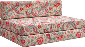 Dr Smith 4x6-Printed 2 Seater Single Foam Fold Out Sofa Sectional Bed