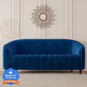 CARLTON LONDON Olivia Fabric 3 Seater  Sofa