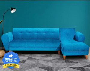 Seventh Heaven Milan 6 Seater Sofa, Extra Spacious, Chenille Molfino Fabric: 1 Year Warranty Fabric 6 Seater  Sofa