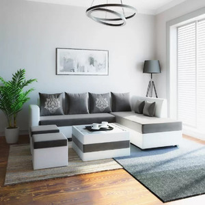 lifestyle furniture signature Leatherette 8 Seater  Sofa