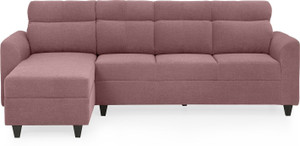 duroflex Zivo Plus Interchangeable Lounger (Chaise) Set Fabric 3 Seater  Sofa