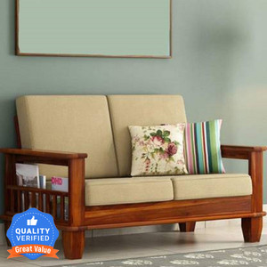 Flipkart Perfect Homes Rosewood (Sheesham) Solid Wood 2 Seater  Sofa