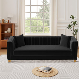 Flipkart Perfect Homes Wooden 3 Seater Sofa Fabric 3 Seater  Sofa