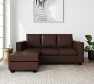 WESTIDO Leatherette 4 Seater  Sofa