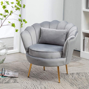 Crosby Sofa sectional fabric in teak wood for your living room, office Pre-assembled Fabric 1 Seater  Sofa