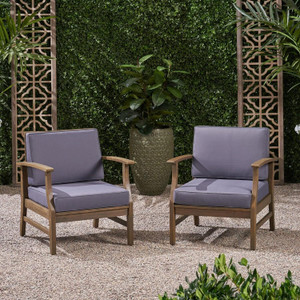 Krishna Wood Decor Solid Sheesham Wood Set Of Two Sofa Chair For Living Room/ Office || Fabric 1 Seater  Sofa