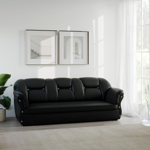 Flipkart Perfect Homes Bella Leatherette 3 Seater  Sofa