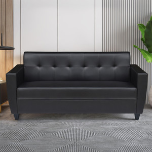 ARRA Remo Leatherette 3 Seater  Sofa