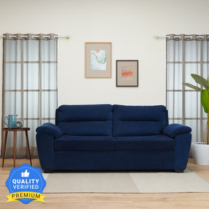 Wakefit Lounger Fabric 3 Seater  Sofa