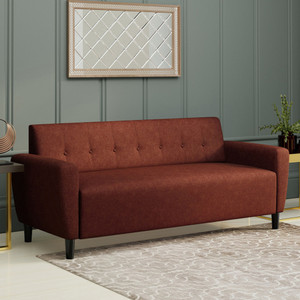 Flipkart Perfect Homes Felix Fabric 3 Seater  Sofa
