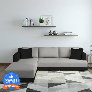 Bharat Lifestyle Marina Fabric 6 Seater  Sofa