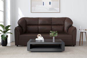 Decorhand Sectional Leatherette 3 Seater  Sofa