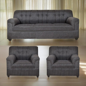 Fusion Furniture Factory Deno Fabric 5 Seater  Sofa