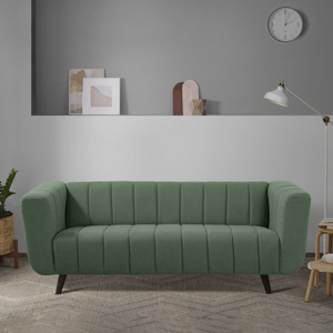 Sleepyhead Kiki Designed by Duroflex - High Density Foam & Premium Fabric 3 Seater Sofa