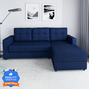 Flipkart Perfect Homes Philly RHS Fabric 5 Seater  Sofa