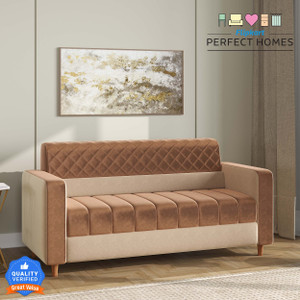 Flipkart Perfect Homes Castle Fabric 3 Seater  Sofa