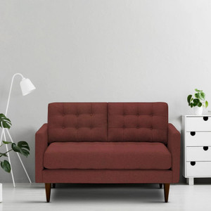Jeometri Indus Two Seater Sofa For Living Room Comfortable, Space Saving & Durable Design Fabric 2 Seater  Sofa