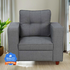 Flipkart Perfect Homes Kaiyo Fabric 1 Seater  Sofa