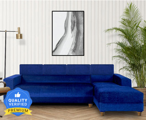 Seventh Heaven Berlin 6 Seater Sofa, Extra Spacious, Chenille Molfino Fabric: 2 Year Warranty Fabric 6 Seater  Sofa