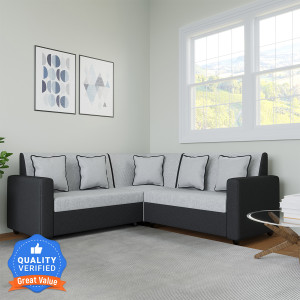 WESTIDO Berger Fabric 6 Seater  Sofa