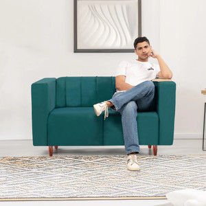 Seventh Heaven Sydney 2 Seater Sofa, Extra Spacious, Plush Suede Fabric 2 Seater  Sofa