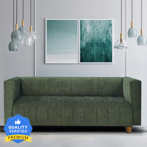 Seventh Heaven Tokyo 3 Seater Sofa, Extra Spacious, Chenille Molfino Fabric: 2 Year Warranty Fabric 3 Seater  Sofa