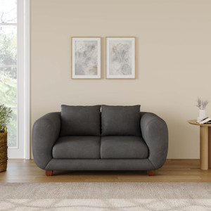 Atharv Homes Imperia Premium Velvet Fabric 2 Seater Sofa