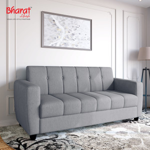 Bharat Lifestyle Deno Fabric 3 Seater  Sofa