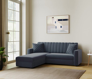 RM HOME Oliver LHS Fabric 5 Seater Sofa Price in India - Buy RM HOME ...