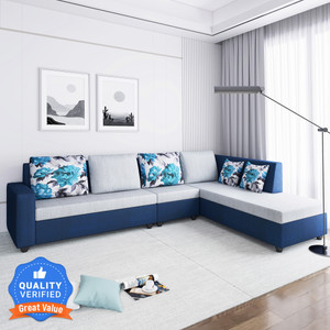 फ्लिपकार्ट परफेक्ट होम्स Porto कपड़ा सोफ़ा