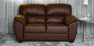 RM HOME Leatherette 2 Seater  Sofa