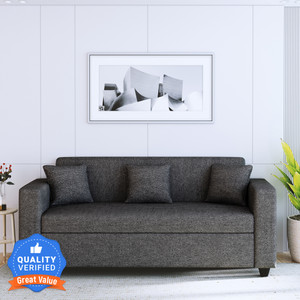 Bharat Lifestyle Lexus Fabric 3 Seater  Sofa