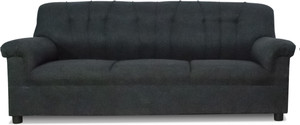 limraz furniture FABRIC JUTE Fabric 3 Seater Sofa