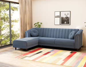 RM HOME Renu Fabric 5 Seater  Sofa